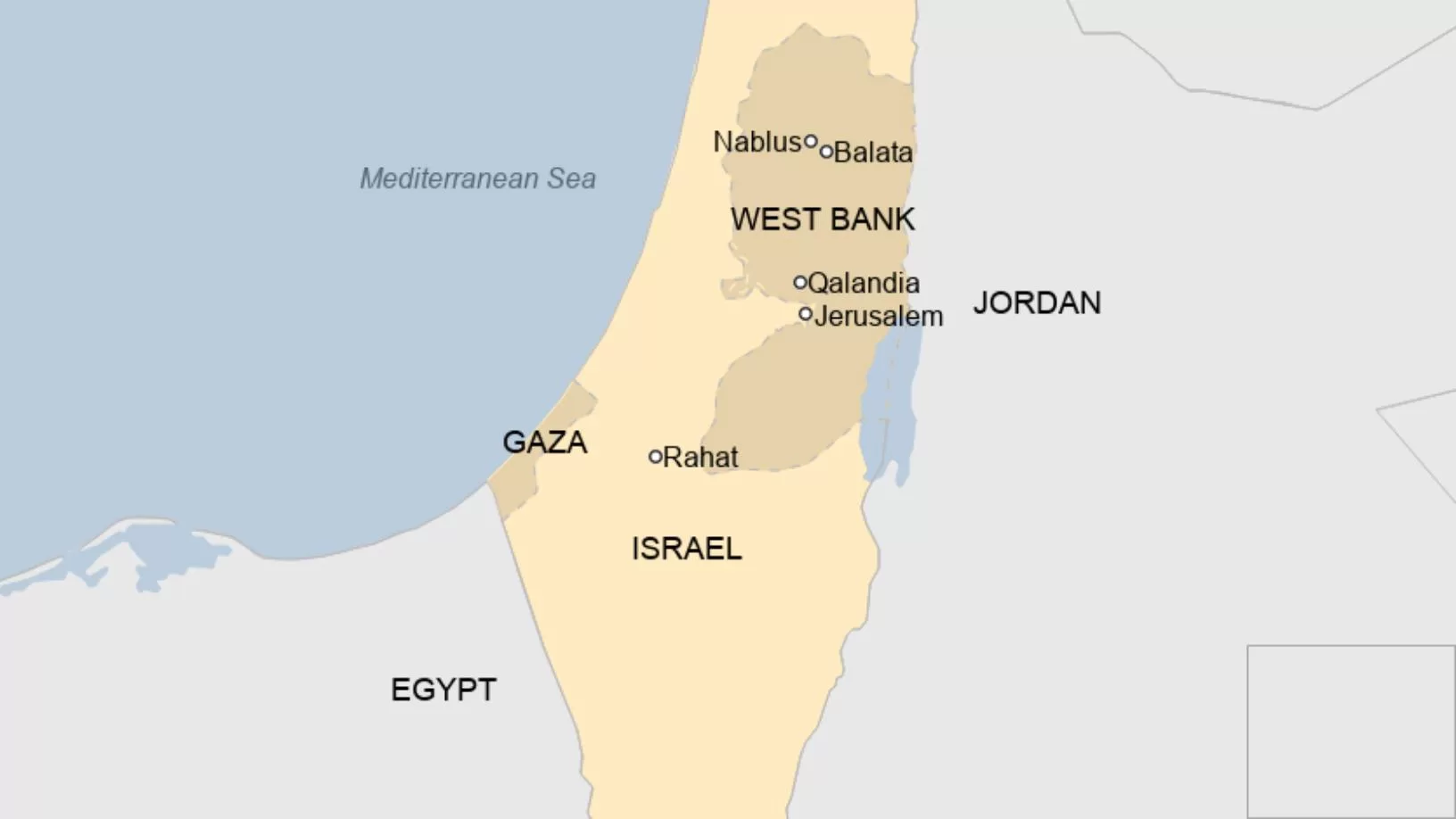 Palestine-Israel-map-collected