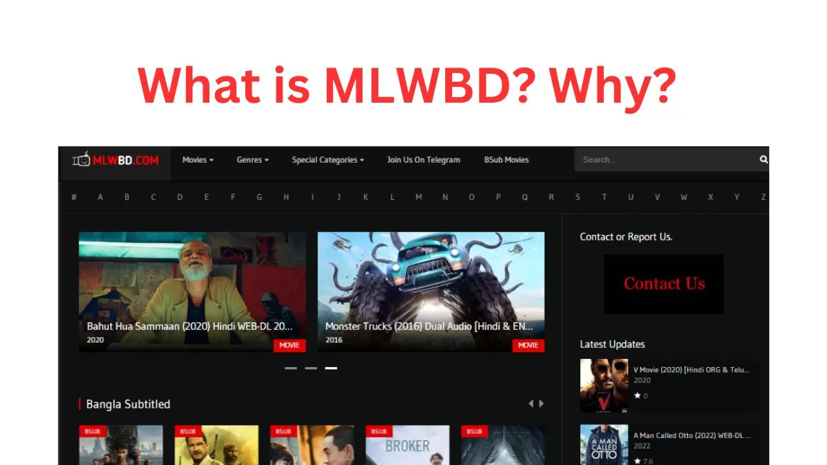 What is MLWBD? কিভাবে MLWBD থেকে মুভি ডাউনলোড করবেন?